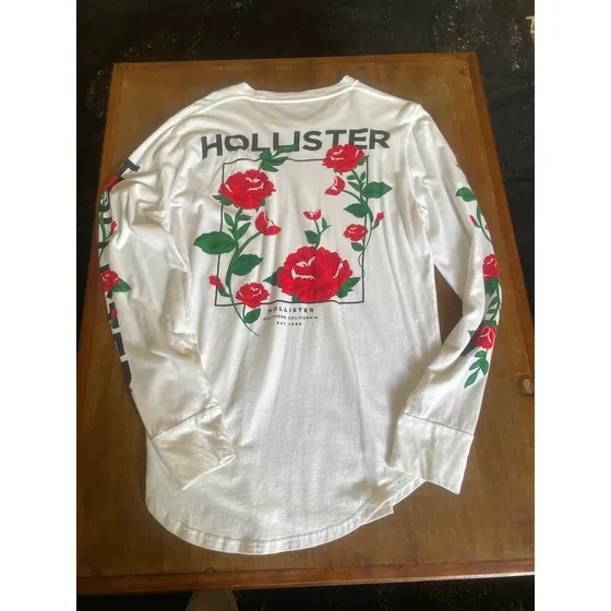 Franela Hollister Talla M Juvenil Para Hombre Usada