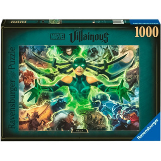 Rompecabezas Ravensburger Marvel Villainous Hela 1000 Piezas Rompecabezas Ravensburger Marvel Villainous Hela 1000 Piezas