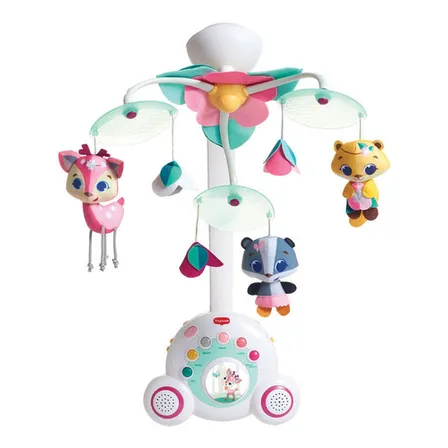 Muebles giratorios musicales para bebés Safari - Tiny Love