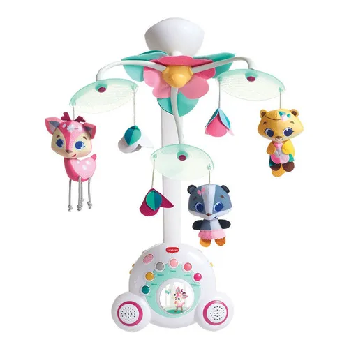 Muebles giratorios musicales para bebés Safari - Tiny Love