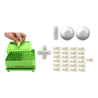 Encapsuladora Manual #0 Semiautomática 100 Cáps, Verde Agua Encapsuladora Manual #0 Semiautomática 100 Cáps, Verde Agua