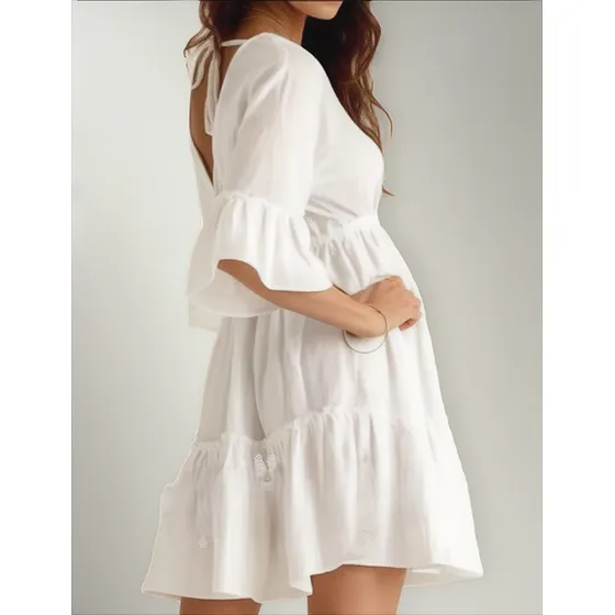 Vestido De Novia Civil Jessialtacostura Caseros