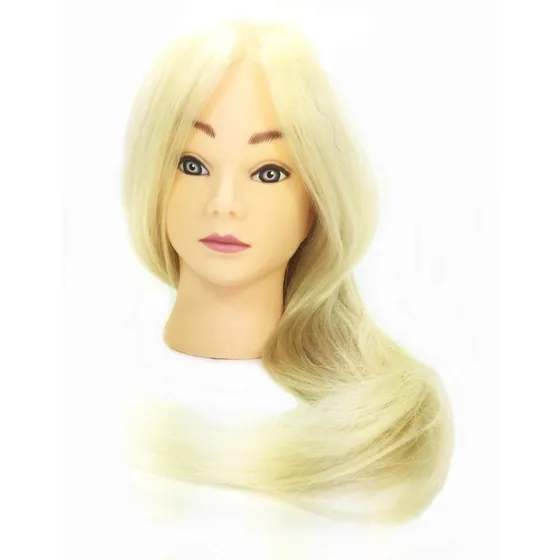  Cabeça De Treino Para Penteado Loiro