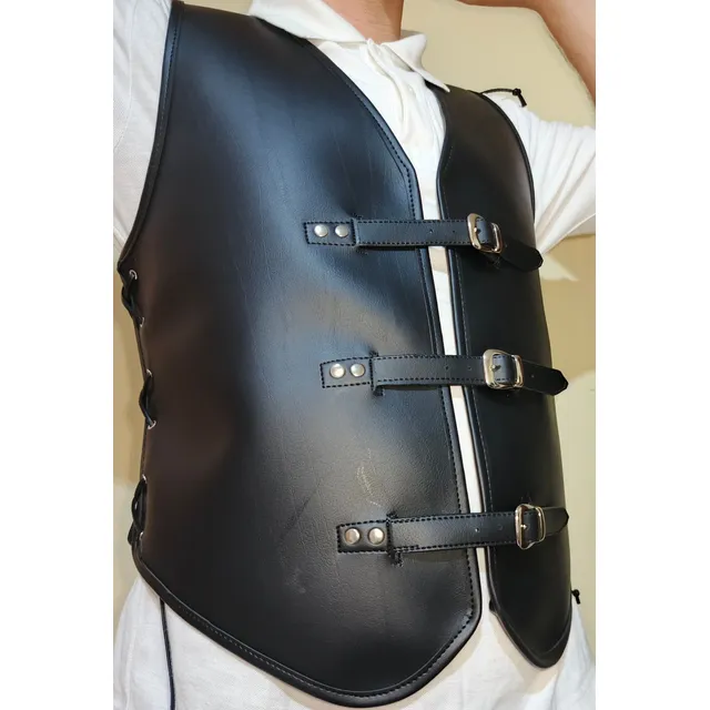 Chaleco Para Motociclista Adaptable Al Cuerpo Con Cordones