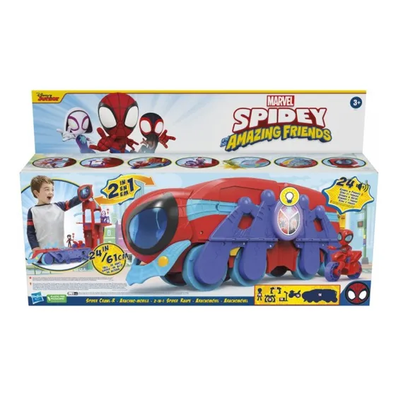 Set Spiderman de juego Hasbro F3721 Spidey Amazing Friends Arachnomovel