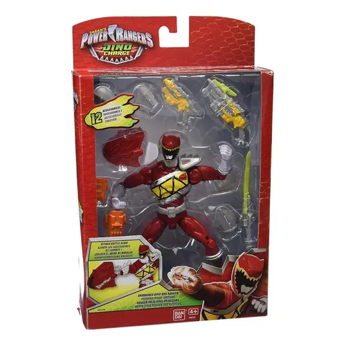 Power Rangers Dino Charge Red Ranger Hasbro | MercadoLivre