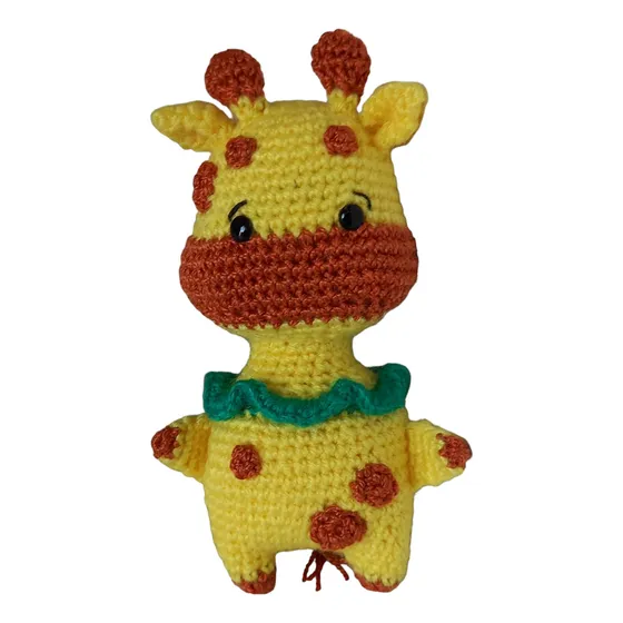 Amigurumi Jirafa Tejido A Crochet (c/llavero)