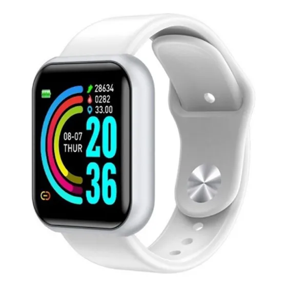 Relogio Inteligente Smartwatch D20 Bluetooth Recarregável