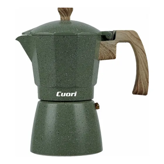 Cafetera Expresso Cuori Java 6 Tazas Con Válvula De Segurida