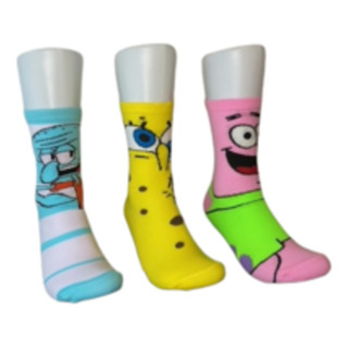 Bob Esponja Calcetas Unisex Bob Esponja Calcetas Unisex