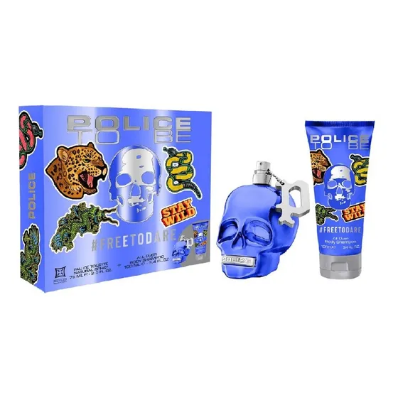 Police To Be Free To Dare Man Edt 75ml+sh 100ml