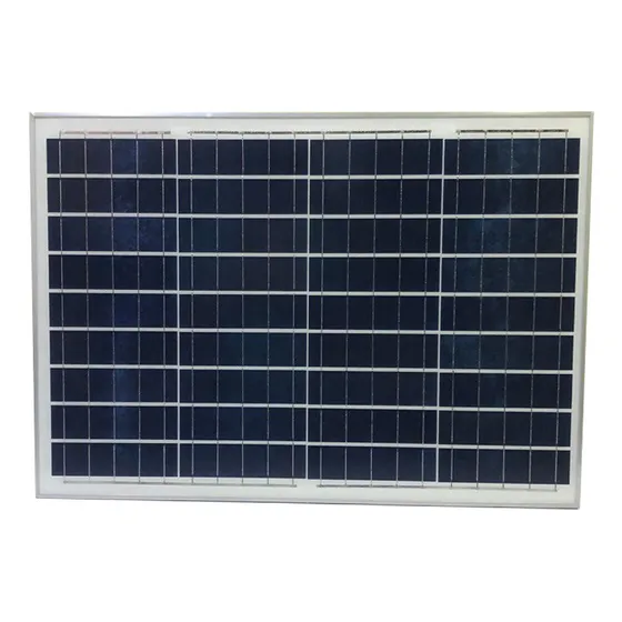 Panel Solar Policristalino 50w 18v 44.5x67cm 