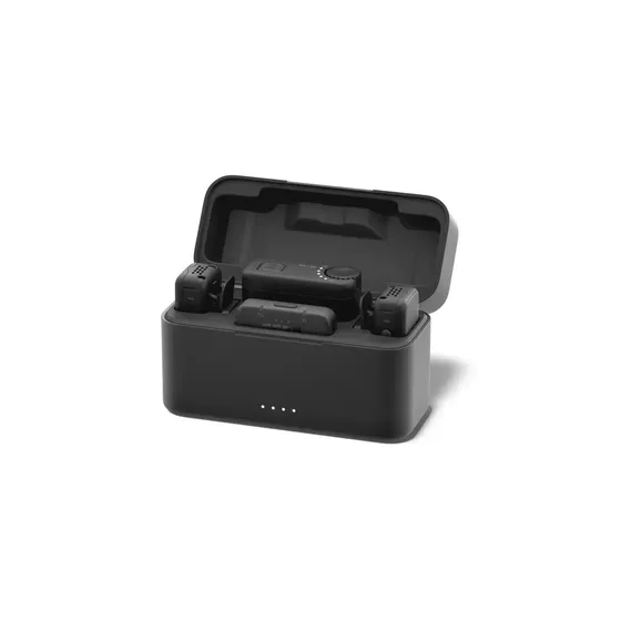Gopro Kit Completo De Micrófono Inalámbrico - 2 Transmisores | Receptor Trs | Receptor Usb | Estuche De Carga