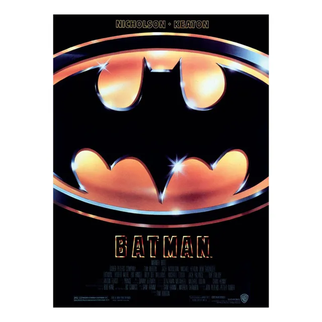 Batman 1989 - Pôster Gigante - Mundo Dos Super-heróis