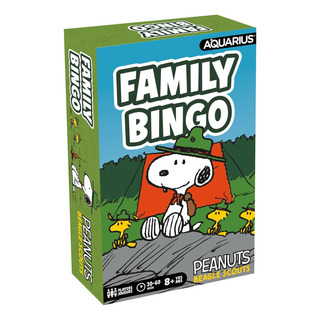 Aquarius Peanuts Snoopy Beagle Scouts Bingo Familiar Game Y Aquarius Peanuts Snoopy Beagle Scouts Bingo Familiar Game Y