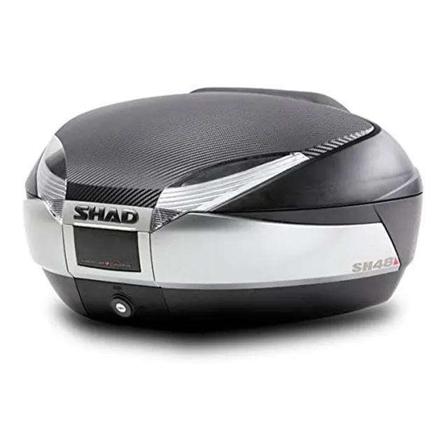 Maleta Shad Sh48 Negra/carb Luz Respal 