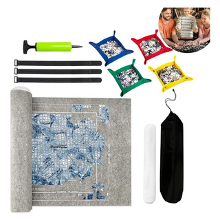 Tapete Porta Rompecabezas, Antideslizante, Fieltro, Novelty Tapete Porta Rompecabezas, Antideslizante, Fieltro, Novelty