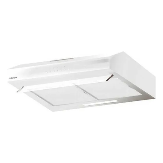 Extractor Purificador De Cocina Llanos Pulsante Aspirador Classic Ac. Inox. De Pared 59.5cm X 15cm X 49cm Blanco