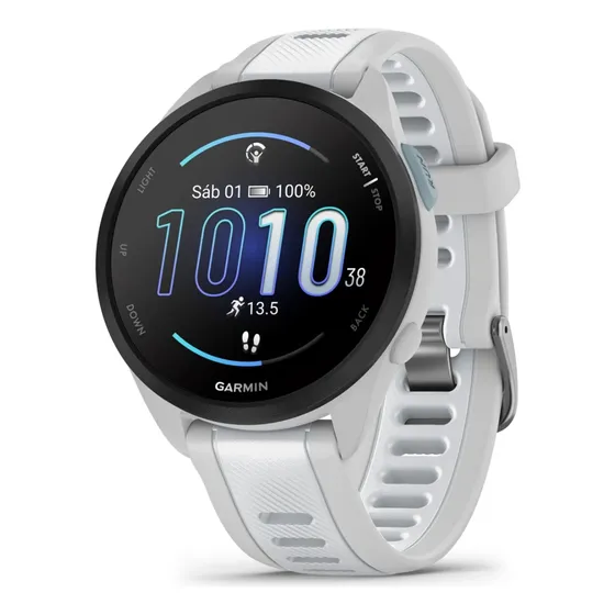 Reloj Inteligente Garmin Modelo Forerunner 165 Blanco