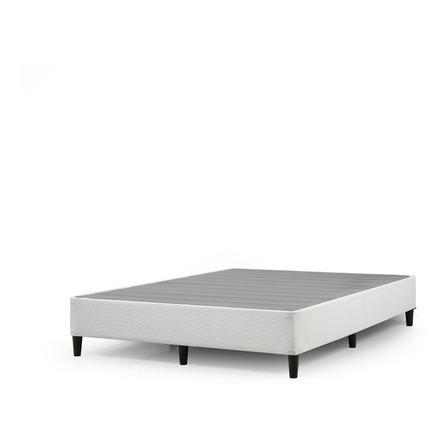 Base De Cama Keenan Zinus 1 Plaza 90x190x36cm Color Blanco Base De Cama Keenan Zinus 1 Plaza 90x190x36cm Color Blanco