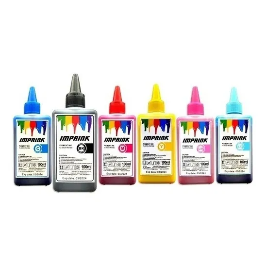 Tinta Imprink Pigmentada Para Todas Impresoras Epson 100ml