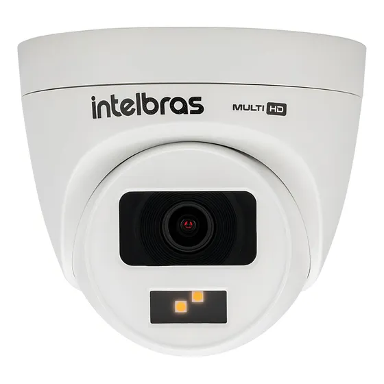 Câmera 2,8mm Vhd 1120d Full Color Colorida A Noite Intelbras Cor Branco