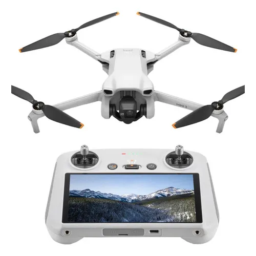 Drone Dji Mini 3 Rc Single 38 min 4K Transmissão 10 km Cor Cinza