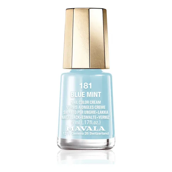 Mavala Mini Esmalte Colors Blue Mint 181 5ml Azul Claro