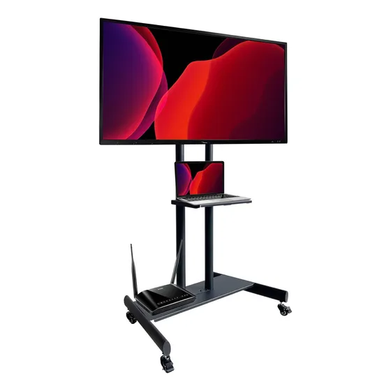 Soporte Pantalla Tipo Carrito 4 Ruedas Tv 32 A 75 Pulgadas