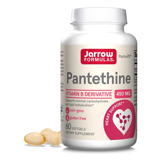 Suplemento Jarrow Formulas Pantethine 450 Mg Cápsulas Blanda