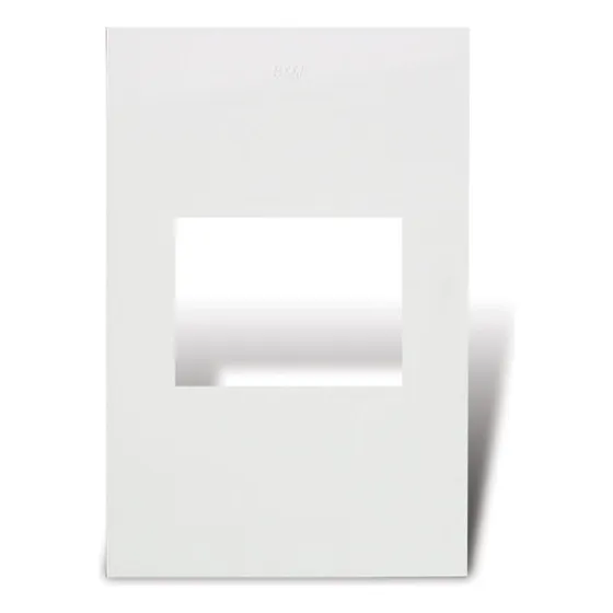 Tapa Lujo 1 Toma 5x10 Cambre Siglo Xxi X Ud 4135 Color Blanco Corriente Nominal 10 A Voltaje Nominal 220v