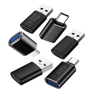 6 Piezas Adaptador Otg Usb Tipo C A Usb 3.0 5gbps 6 Piezas Adaptador Otg Usb Tipo C A Usb 3.0 5gbps