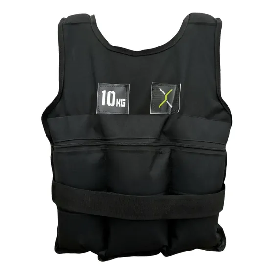 Chaleco Con Peso 10 Kg Regulable Crossfit Entrenamiento