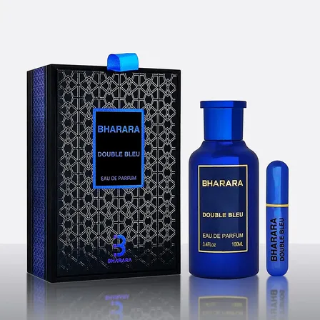 Perfume Bharara Double Blue Hombre 100ml Edp Cítrico