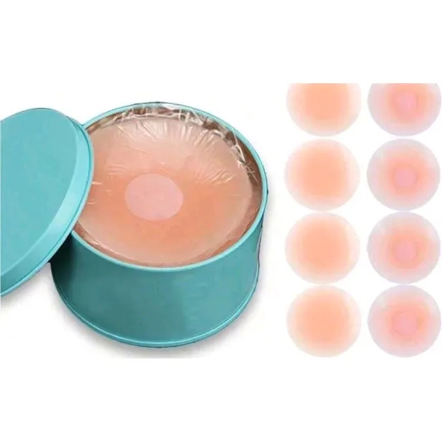 Pack Sostén Pezon Reutilizable Con Caja 6 Pcs
