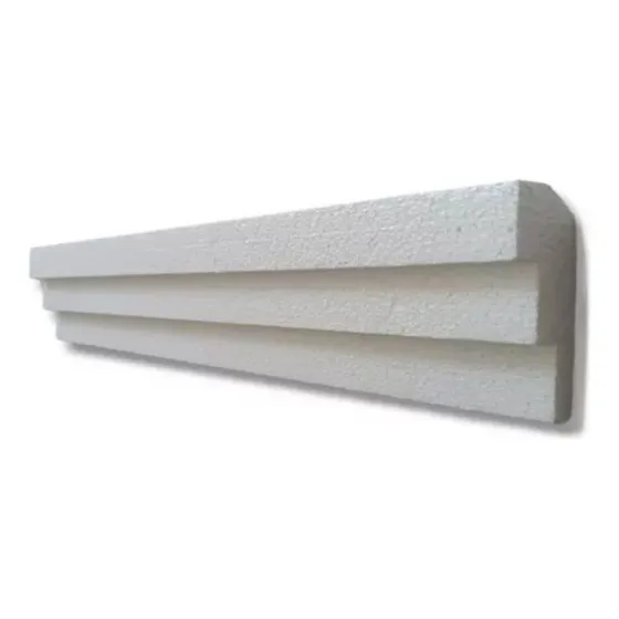 Moldura Teto Isopor Sanca Roda Forro Kit 70 Mts Promoção
