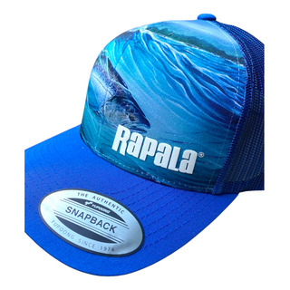Gorra Rapala Azul Olas Pez Pesca Casual Sport Unisex Gorra Rapala Azul Olas Pez Pesca Casual Sport Unisex