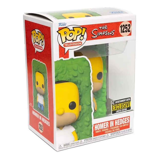 Funko Pop!: Simpsons- Homero Desapareciendo En Los Arbustos