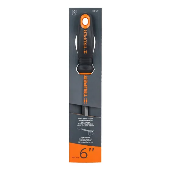Lima Triángular Pesado 6 PuLG 15cm Mangodoble (15307) Truper