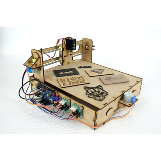 Kit Cnc Mini Láser Corte/grabado Solo Estructura + Firmware Kit Cnc Mini Láser Corte/grabado Solo Estructura + Firmware