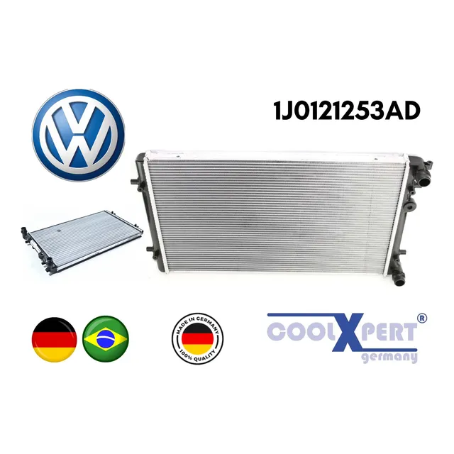 Radiador Vw Golf Iv  New Bettle Bora Seat Leon Toledo 2.0