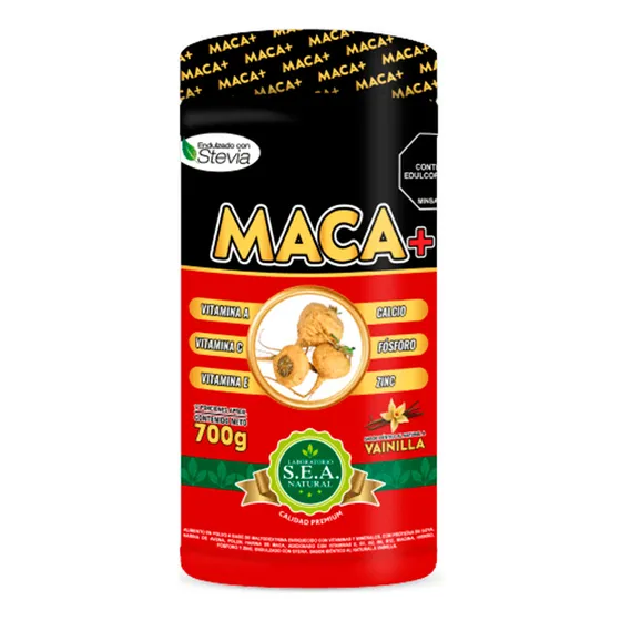 Maca Plus, Vit, Calcio, Fosforo, Zinc Sabor Vainilla 700grs