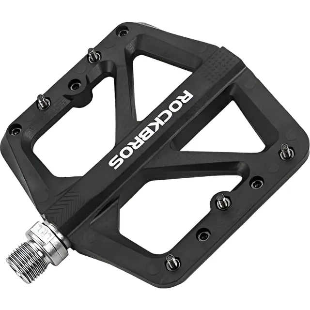 Pedales Bicicleta Ciclismo Nylon Rockbros Mtb Bmx Negros 