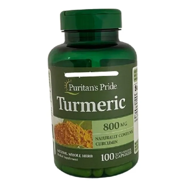 Turmeric 800mg 100caps Puritan's Pride