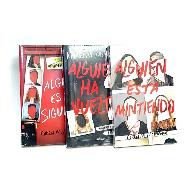 Saga Alguien Esta Mintiendo 3 Tomos ( Nuevos Y Originales )