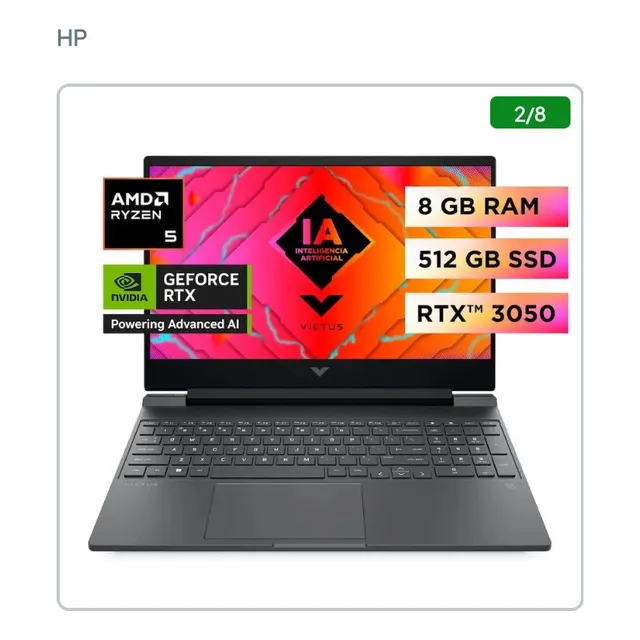 Laptop Gamer Hp Victus 15fb2002la