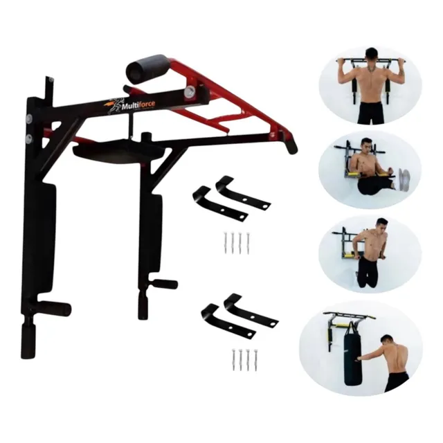 Barra Multifuncional Ejercicio 8 En 1  Fitness Crossfit 