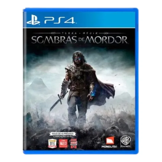 Terra-média: Sombras De Mordor / Ps4 Mídia Física