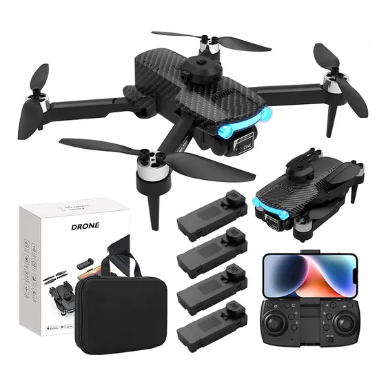Dron Xt204 De Motor Doble Sin Escobillas Con Cámara 4k