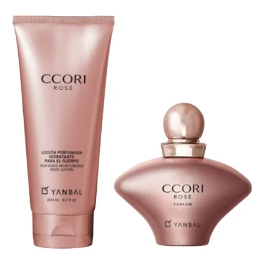 Yanbal Ccori Rose Perfume Mujer 50ml + Crema 200ml